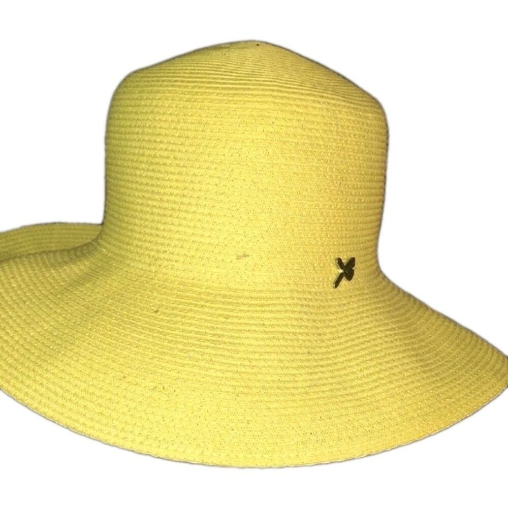 Betmar Hat for women Betmar hat is a yellow, wide-brimmed sun hat